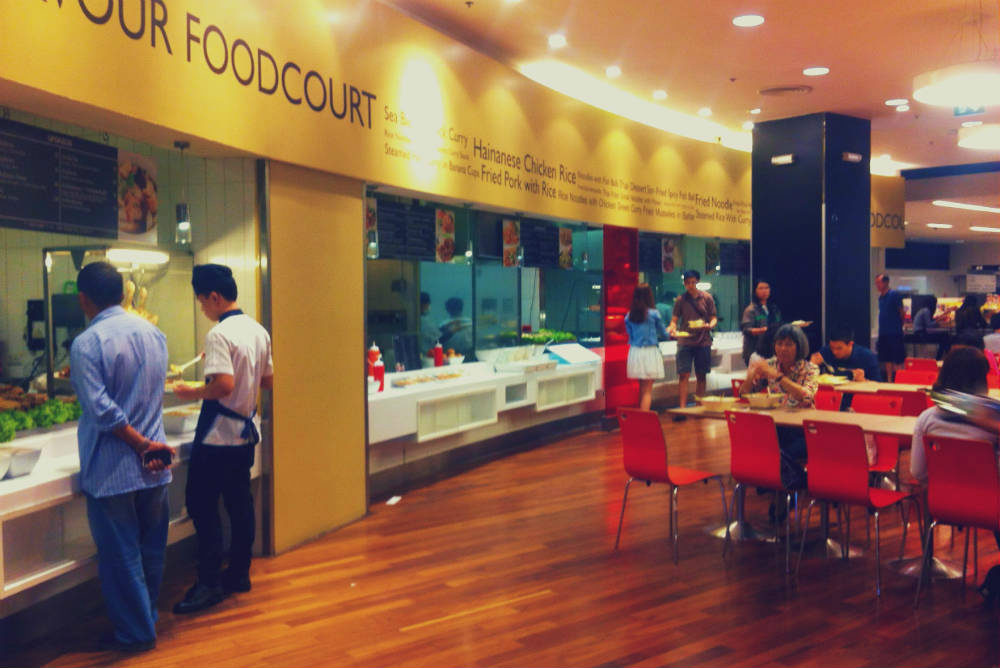 Central World food court Bangkok