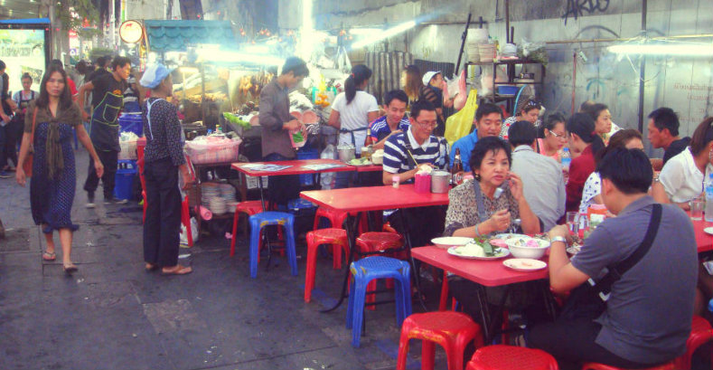 street food a Bangkok