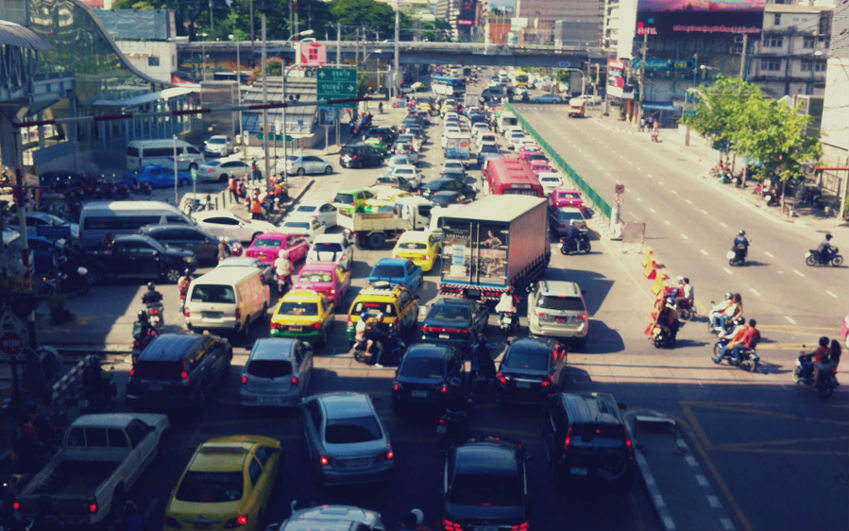 traffico bangkok